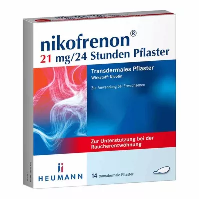 NIKOFRENON 21 mg/24 heures patch transdermique, 14 pces NIKOFRENON 21 mg/24 heures patch transdermique, 14 pces