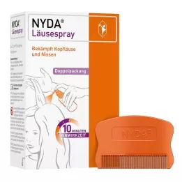 NYDA Spray anti-poux, 2X50 ml