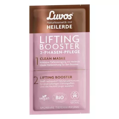 Luvos Healing Clay Lifting Booster & Masque Propre 2 + 7,5 ml, 1 P Luvos Healing Clay Lifting Booster & Masque Propre 2 + 7,5 ml, 1 P