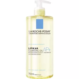 ROCHE-POSAY Huile de bain et de douche Lipikar AP+, 750 ml