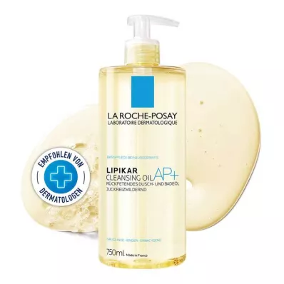 La Roche-Posay Lipikar huile de douche et de bain AP + , 750 ml