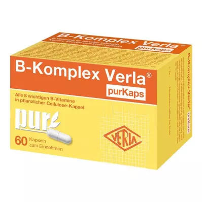 B-KOMPLEX Verla purKaps, 60 capsules