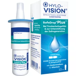 HYLO-VISION Gouttes oculaires SafeDrop Plus, 10 ml