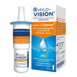 HYLO-VISION Gouttes oculaires SafeDrop Lipocur, 10 ml