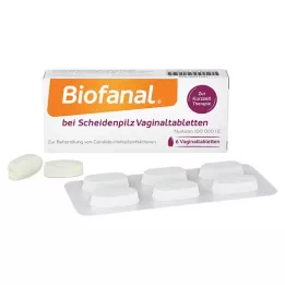 BIOFANAL en cas de mycose vaginale 100 000 U.I., 6 comprimés vaginaux