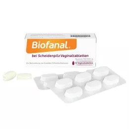 BIOFANAL en cas de mycose vaginale 100 000 U.I., 12 comprimés vaginaux