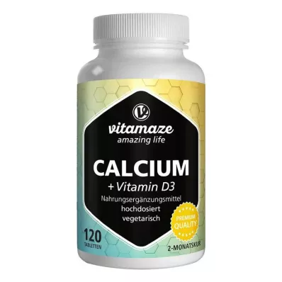 CALCIUM D3 600 mg/400 U.I. comprimés végétariens, 120 comprimés