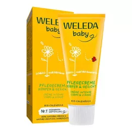 WELEDA Crème de soin au Calendula corps &amp; Visage, 75 ml