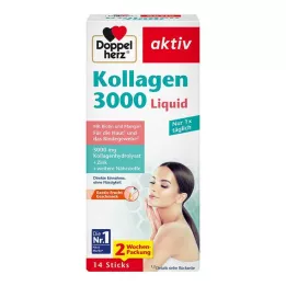 DOPPELHERZ Collagène 3000 Liquid Sticks, 14 pcs