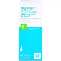 MOMETASON 1A phar.p.rhume des foins 50μg/poussée 60, 10 g