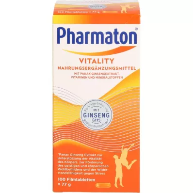 PHARMATON Comprimés pelliculés Vitality, 100 pc