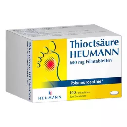 THIOCTSÄURE HEUMANN 600 mg Comprimés pelliculés, 100 pcs