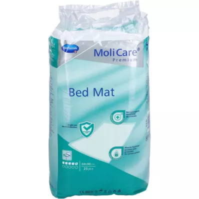 MOLICARE Premium Bed Mat 5 gouttes 60x90 cm, 25 pces