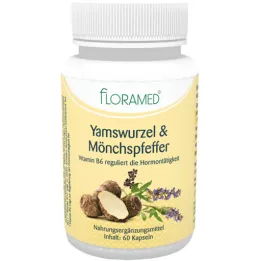YAMSWURZEL &amp; MÖNCHSPFEFFER Capsules Floramed, 60 pc