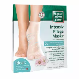 ALLGÄUER LATSCHENK. Masque de soin intensif pour les pieds, 1 pc