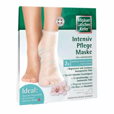Allgäuer Latschenkiefer masque de soins intensifs pour les pieds, 1 p