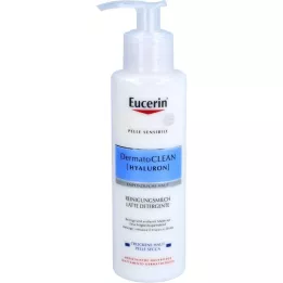 EUCERIN Lait nettoyant hyaluronique DermatoCLEAN, 200 ml