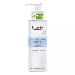 EUCERIN Lait nettoyant hyaluronique DermatoCLEAN, 200 ml