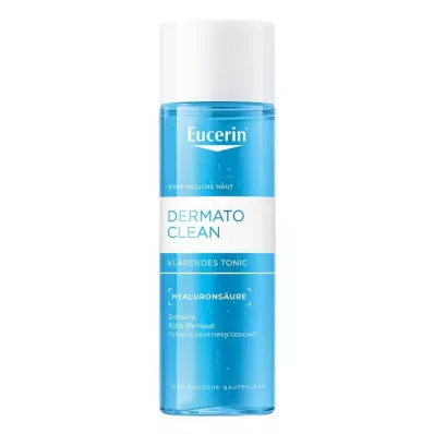 EUCERIN DermatoCLEAN Lotion tonique clarifiante à lhyaluron, 200 ml