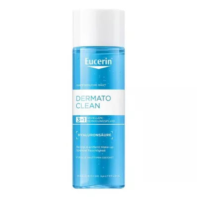 EUCERIN DermatoCLEAN Fluide nettoyant Hyal.Miz.3in1, 200 ml EUCERIN DermatoCLEAN Fluide nettoyant Hyal.Miz.3in1, 200 ml