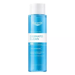 EUCERIN DermatoCLEAN Fluide nettoyant Hyal.Miz.3in1, 400 ml