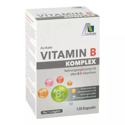 VITAMIN B KOMPLEX Capsules, 120 pc
