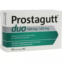 PROSTAGUTT duo 160 mg/120 mg capsules molles, 60 capsules