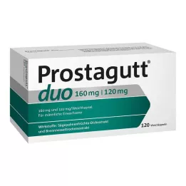 PROSTAGUTT duo 160 mg/120 mg gélules molles 120 pcs, 120 pcs
