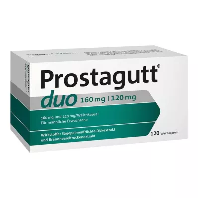 Duo Prostagutt 160 mg/120 mg capsules molles, 120 pc