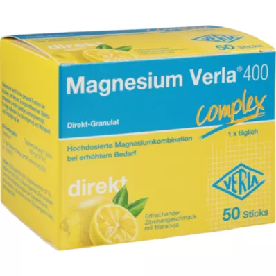 MAGNESIUM VERLA 400 Granulés directs, 50 pièces