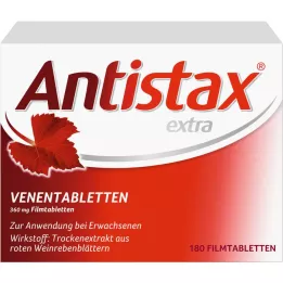 ANTISTAX comprimés extra pour les veines, 180 comprimés