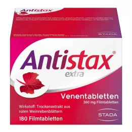 ANTISTAX comprimés extra pour les veines, 180 comprimés