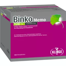BINKO Memo 120 mg comprimés pelliculés, 120 pc