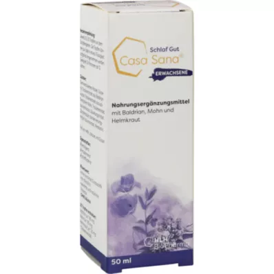 CASA SANA Sommeil Bon Adulte Gouttes, 50 ml