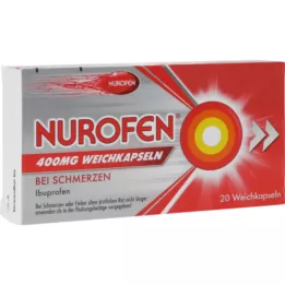 NUROFEN 400 mg capsules molles, 20 pcs