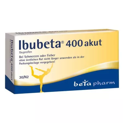 Ibubeta® 400 comprimés pelliculés aigus, 30 pc