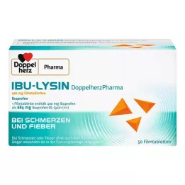 IBU-LYSIN DoppelherzPharma 400 mg comprimés pelliculés, 50 pc