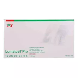 LOMATUELL Pro 15x30 cm stérile, 5 pces