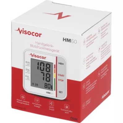 VISOCOR Tensiomètre au poignet HM60, 1 pc