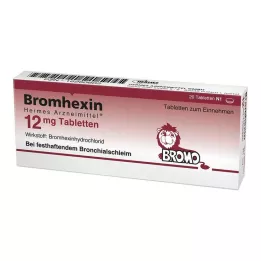 BROMHEXIN Hermes Arzneimittel 12 mg comprimés, 20 pc