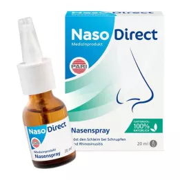 NASODIRECT Spray nasal avec captomucil, 20 ml