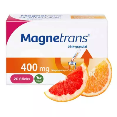 Magnétrans 400 mg de magnésium en granulés à boire (20x5,5 g) Magnétrans 400 mg de magnésium en granulés à boire (20x5,5 g)