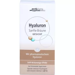 HYALURON SANFTE Crème de soin visage bronzante, 50 ml