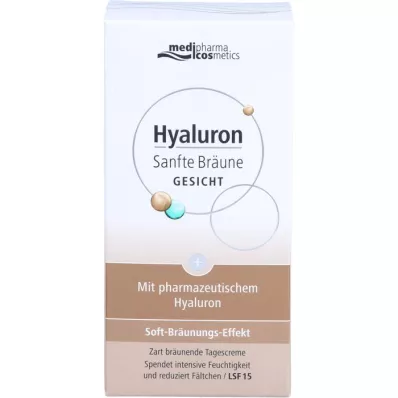 HYALURON SANFTE Crème de soin visage bronzante, 50 ml