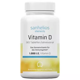 SANHELIOS Comprimés de vitamine D 1.000 I.E., 365 comprimés