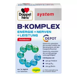 DOPPELHERZ Comprimés B-Complex system, 120 comprimés