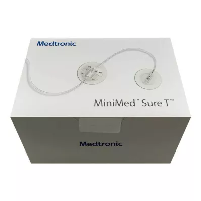 Minimed Sure-T 10 mm 80 cm Set de perfusion, 10 pc
