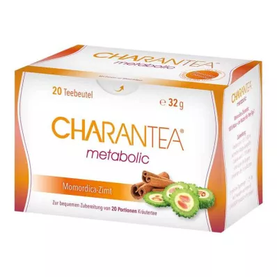 CHARANTEA metabolic Tisane à la cannelle, sachet-filtre, 20 pc