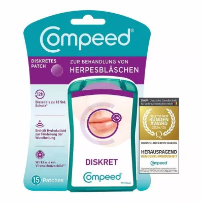 COMPEED Applicateur de patch pour vésicules dherpès HRA, 15 pièces