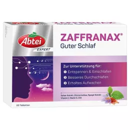 ABTEI EXPERT ZAFFRANAX Comprimés pour bien dormir, 20 pc